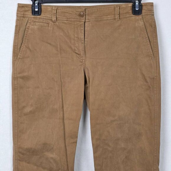 Talbots Petites Khaki Stretch Chino Pants 6P - Picture 2 of 7